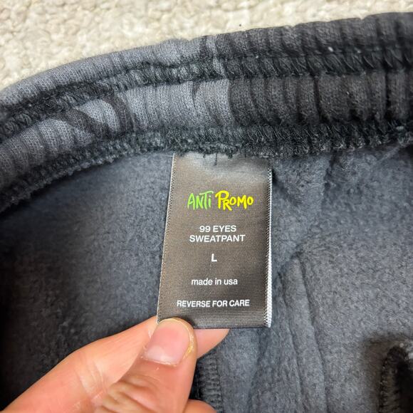 Matty Boy NYC Exclusive 99 Eyes Anti Promo Sweatpants Joggers Men's Large - Picture 6 of 11